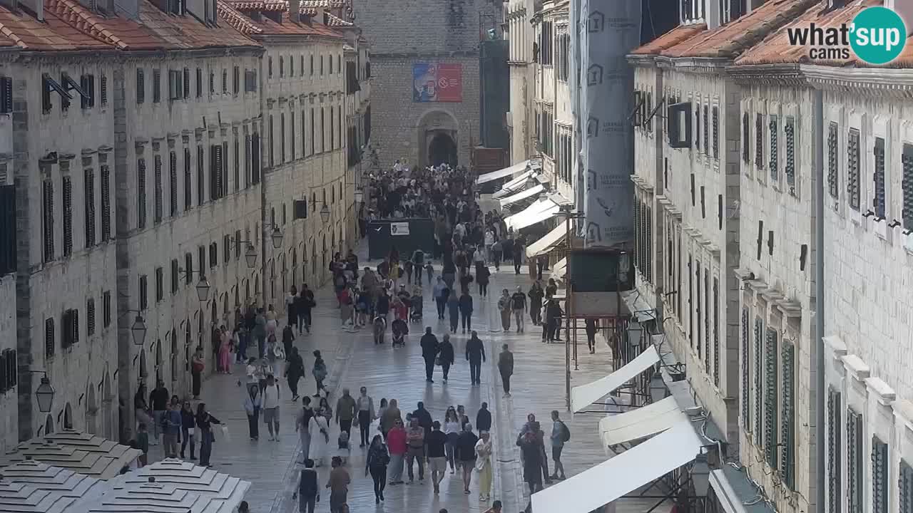 Webcam Ragusa (Dubrovnik) Stradun