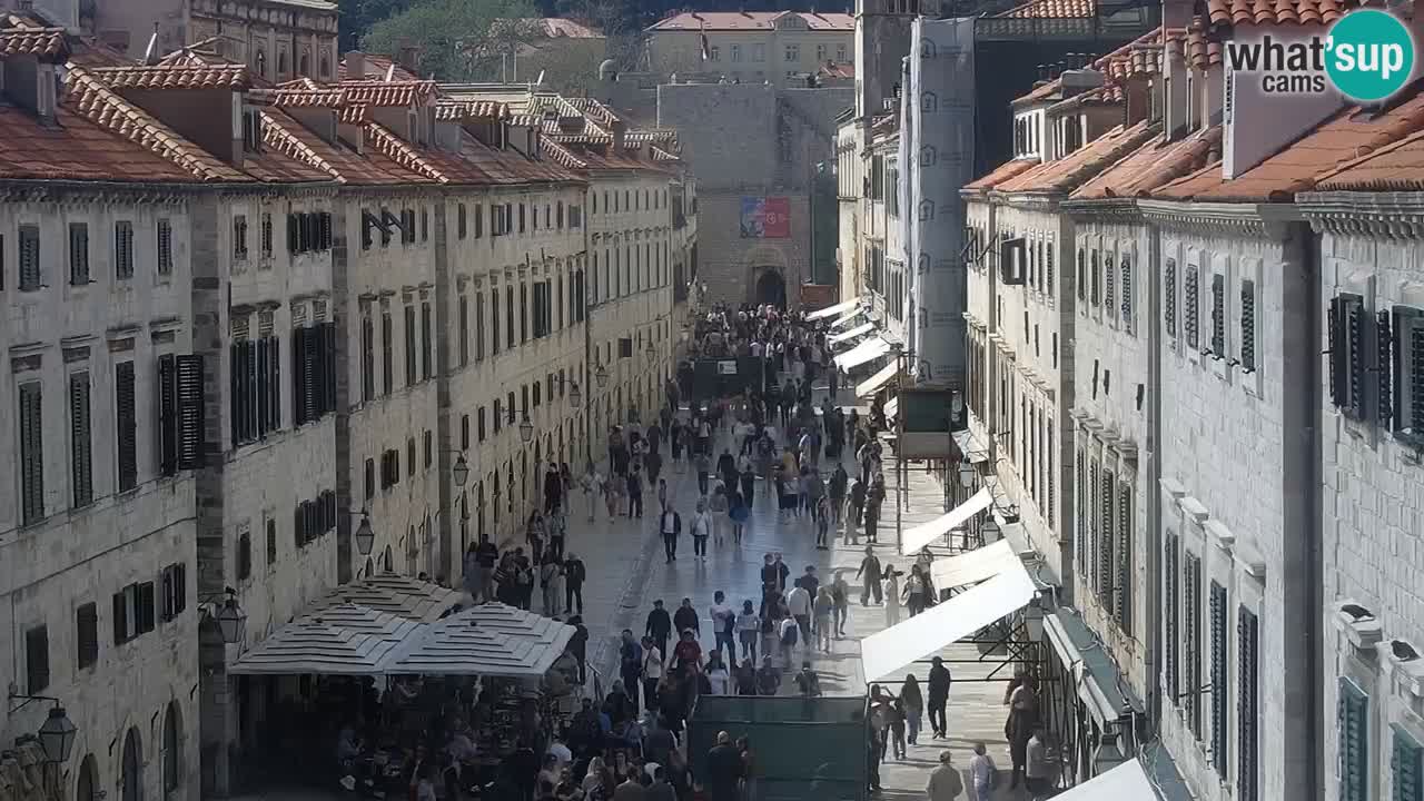 Webcam Ragusa (Dubrovnik) Stradun