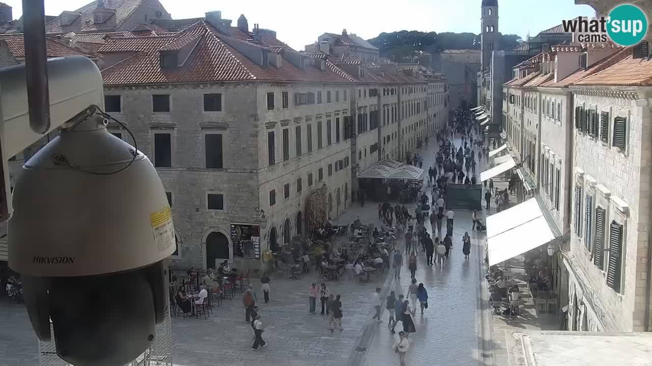 Kamera v živo Dubrovnik Stradun / Placa