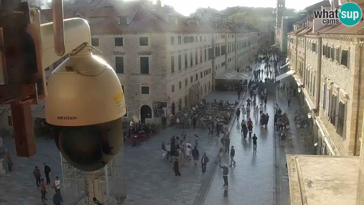 Live Webcam Dubrovnik Stradun
