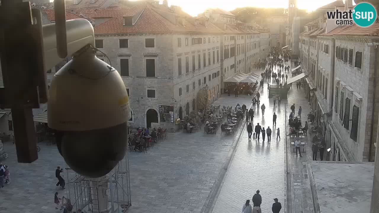 Kamera v živo Dubrovnik Stradun / Placa