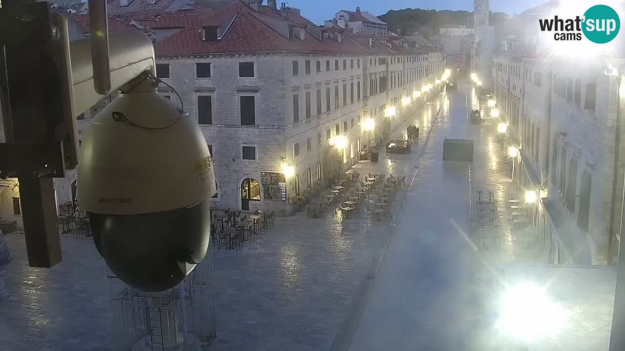 Live Webcam Dubrovnik Stradun