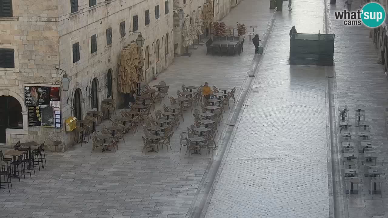 Live Webcam Dubrovnik Stradun