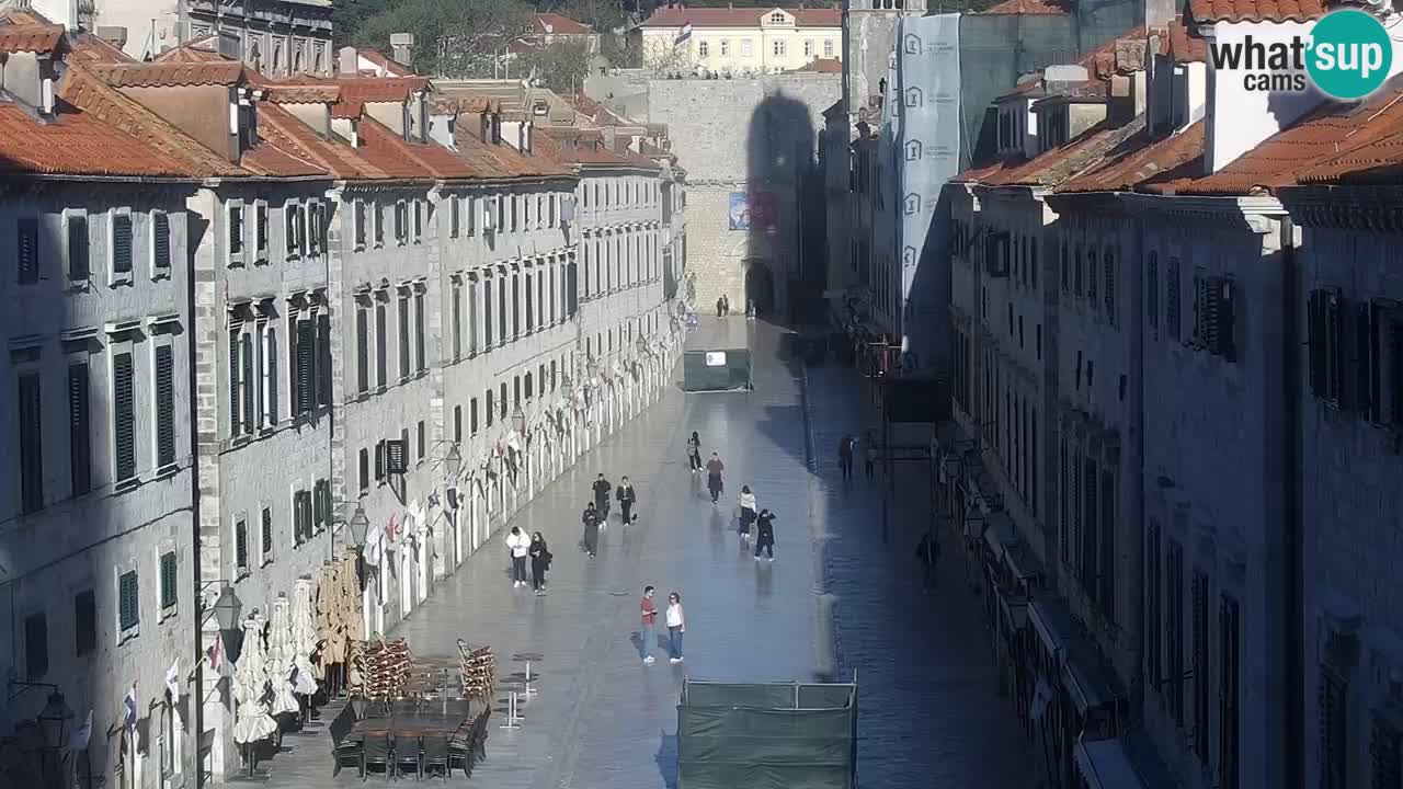 Webcam Ragusa (Dubrovnik) Stradun