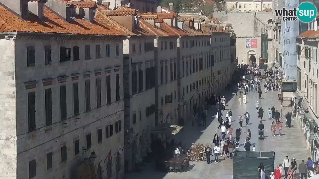 Live Webcam Dubrovnik Stradun