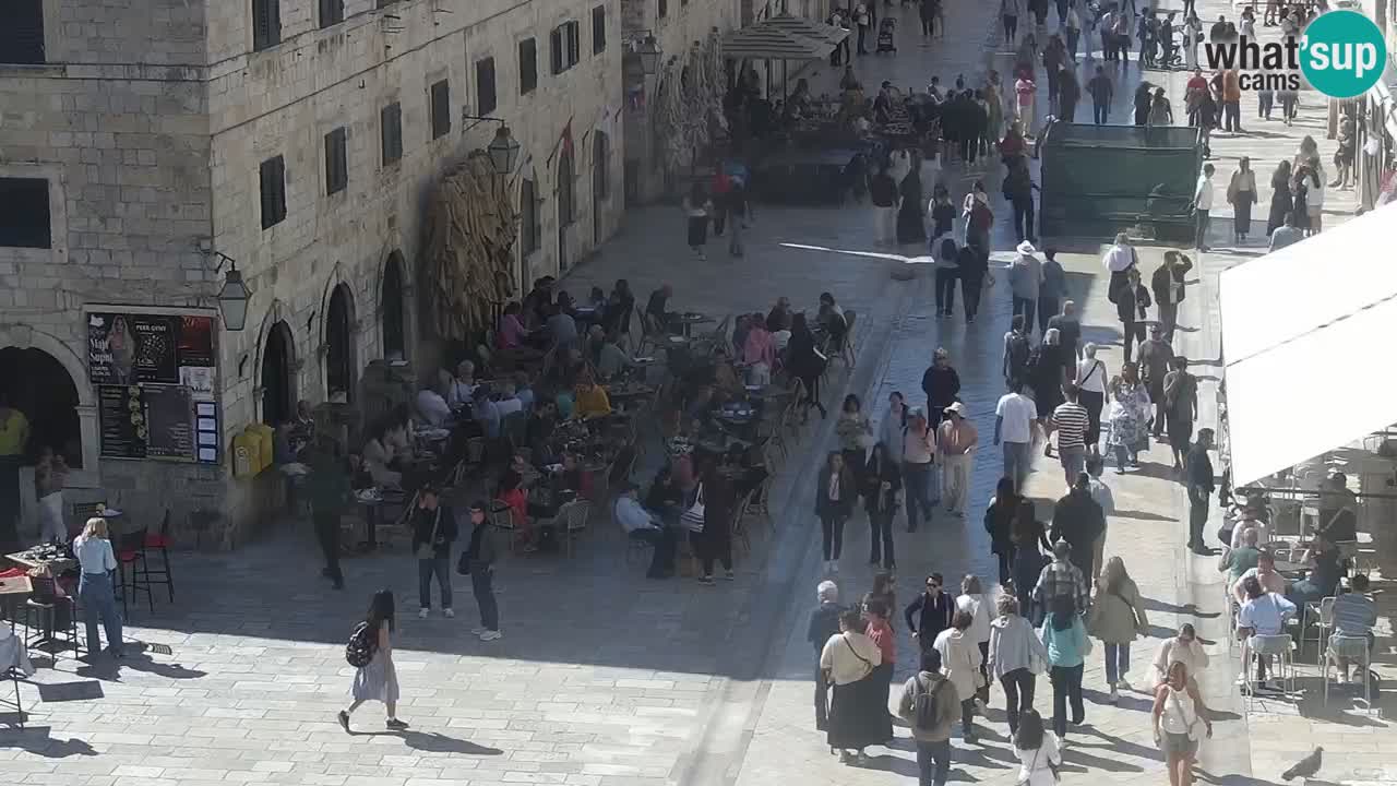 Webcam Ragusa (Dubrovnik) Stradun