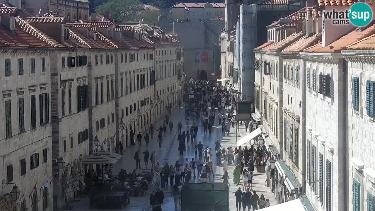 Webcam Ragusa (Dubrovnik) Stradun