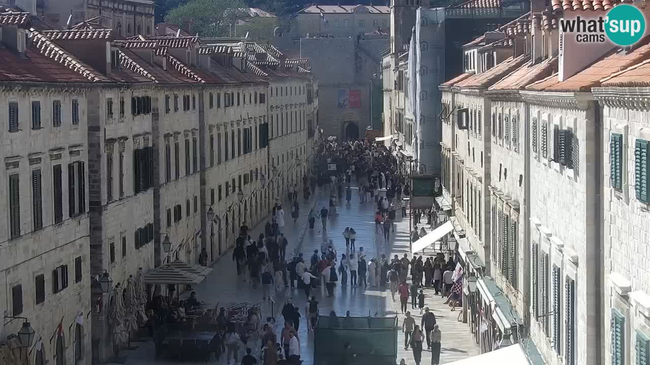 Webcam Ragusa (Dubrovnik) Stradun