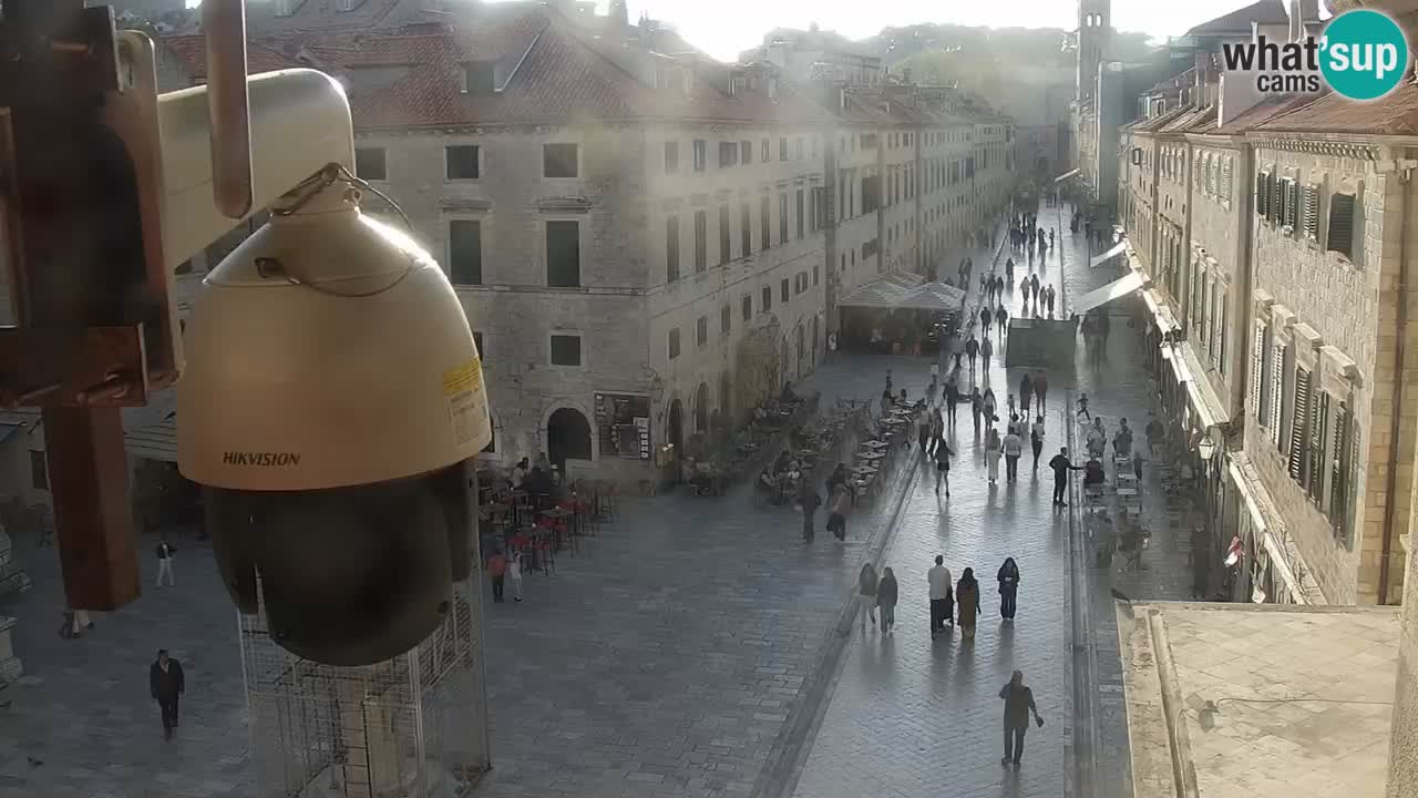 Kamera v živo Dubrovnik Stradun / Placa