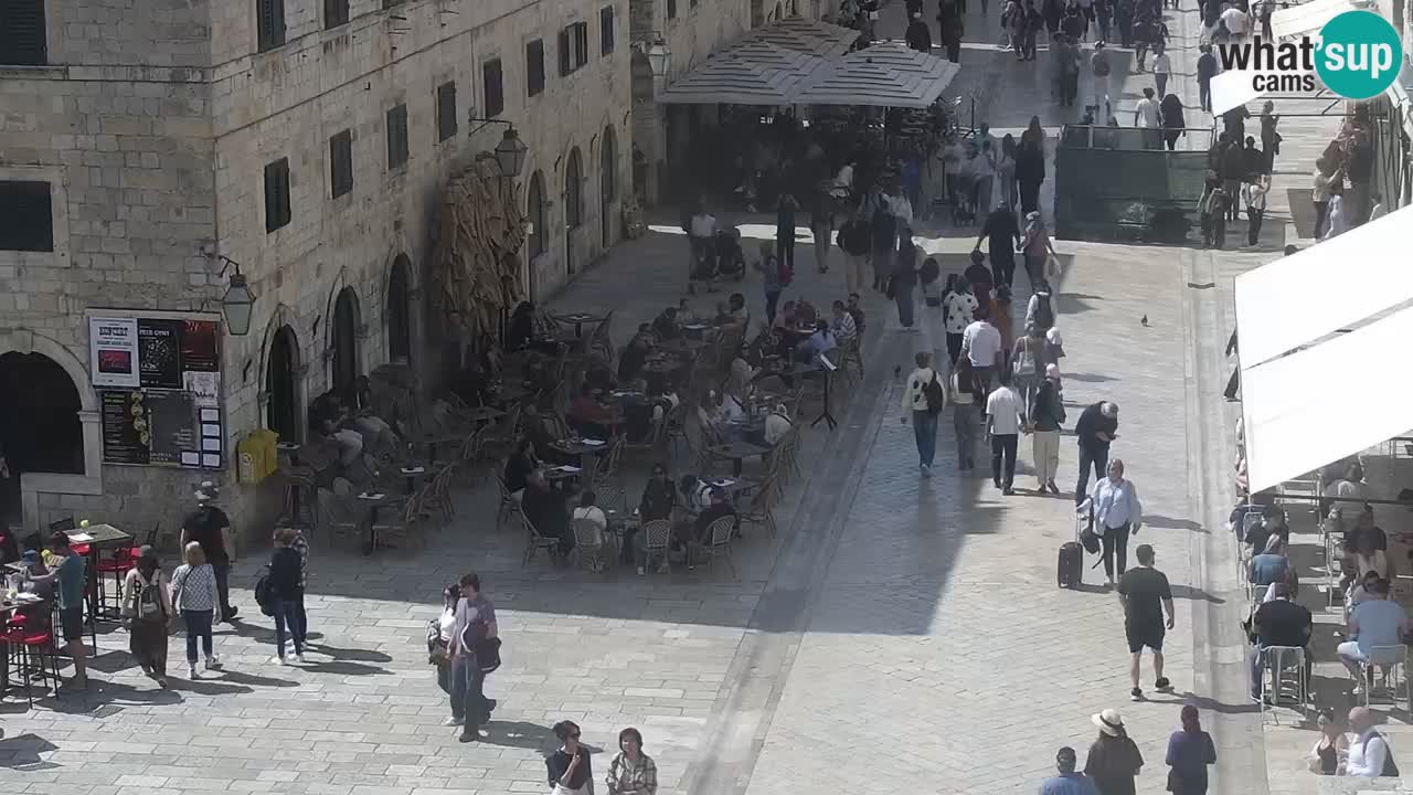 Live Webcam Dubrovnik Stradun