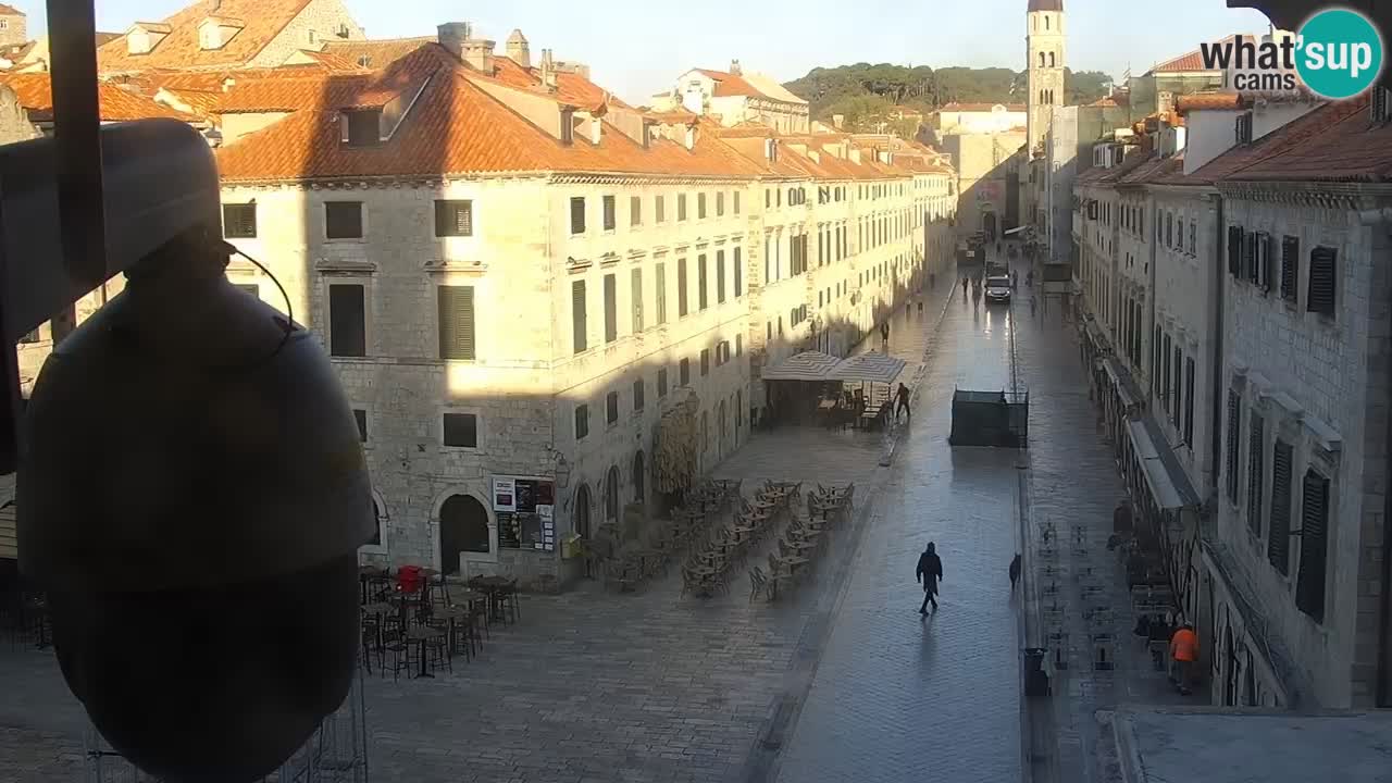 Live Webcam Dubrovnik Stradun