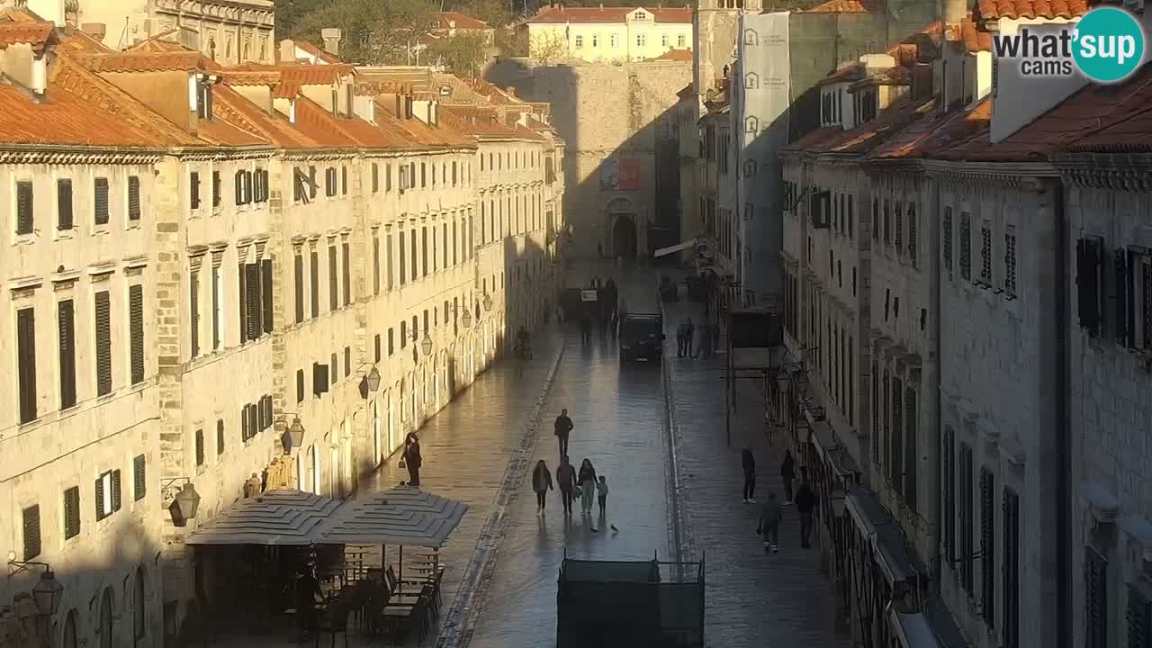 Kamera v živo Dubrovnik Stradun / Placa