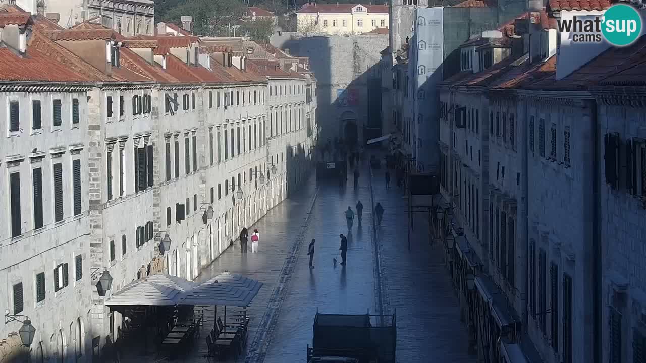Kamera v živo Dubrovnik Stradun / Placa
