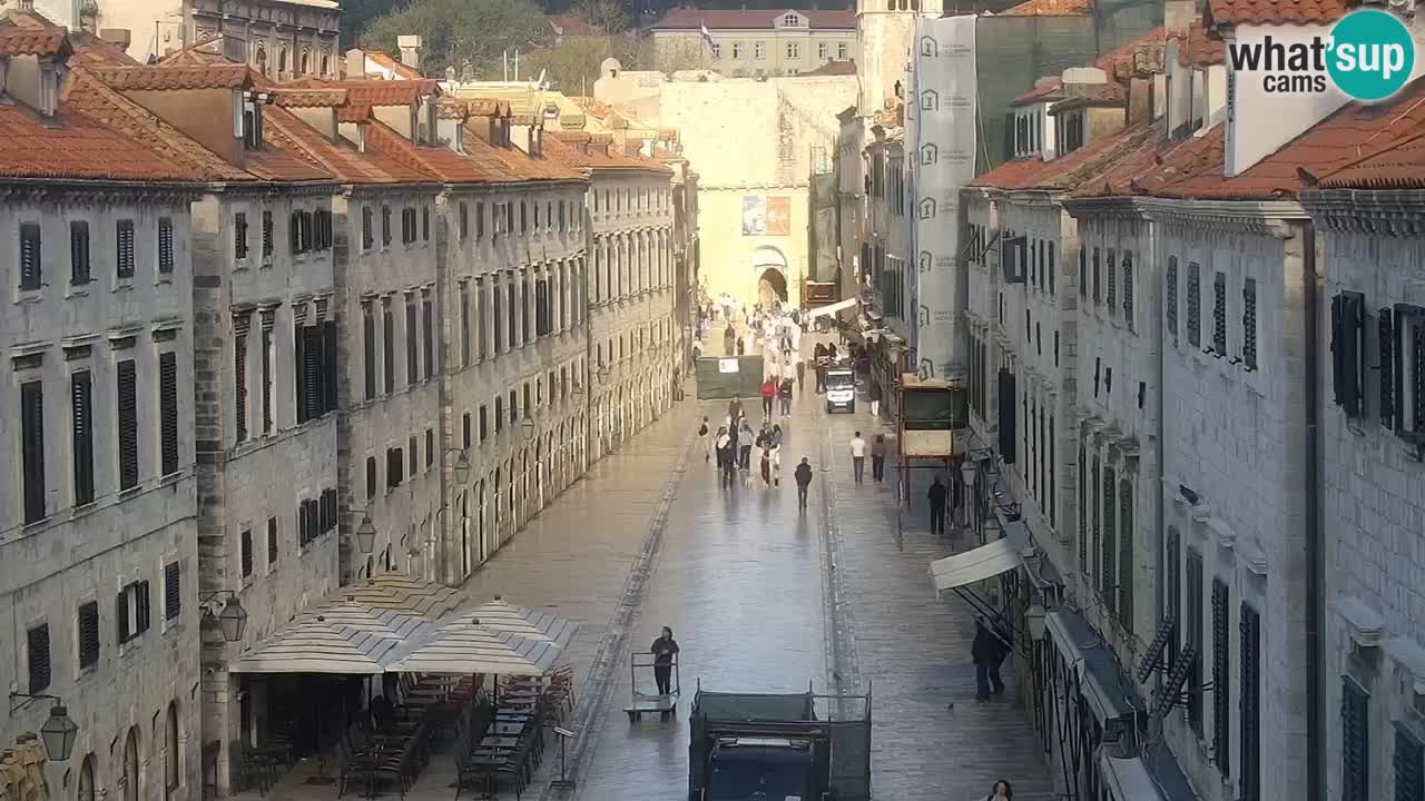 Livecam Dubrovnik Stradun