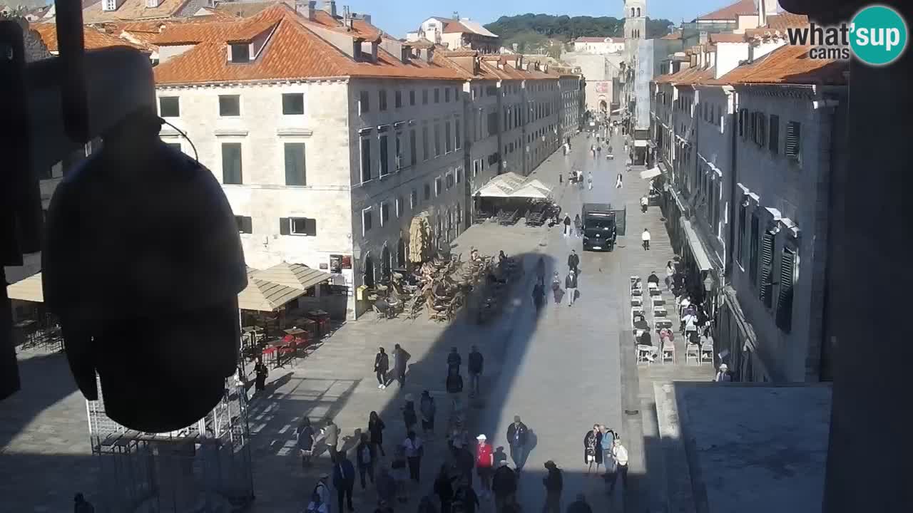 Live Webcam Dubrovnik Stradun