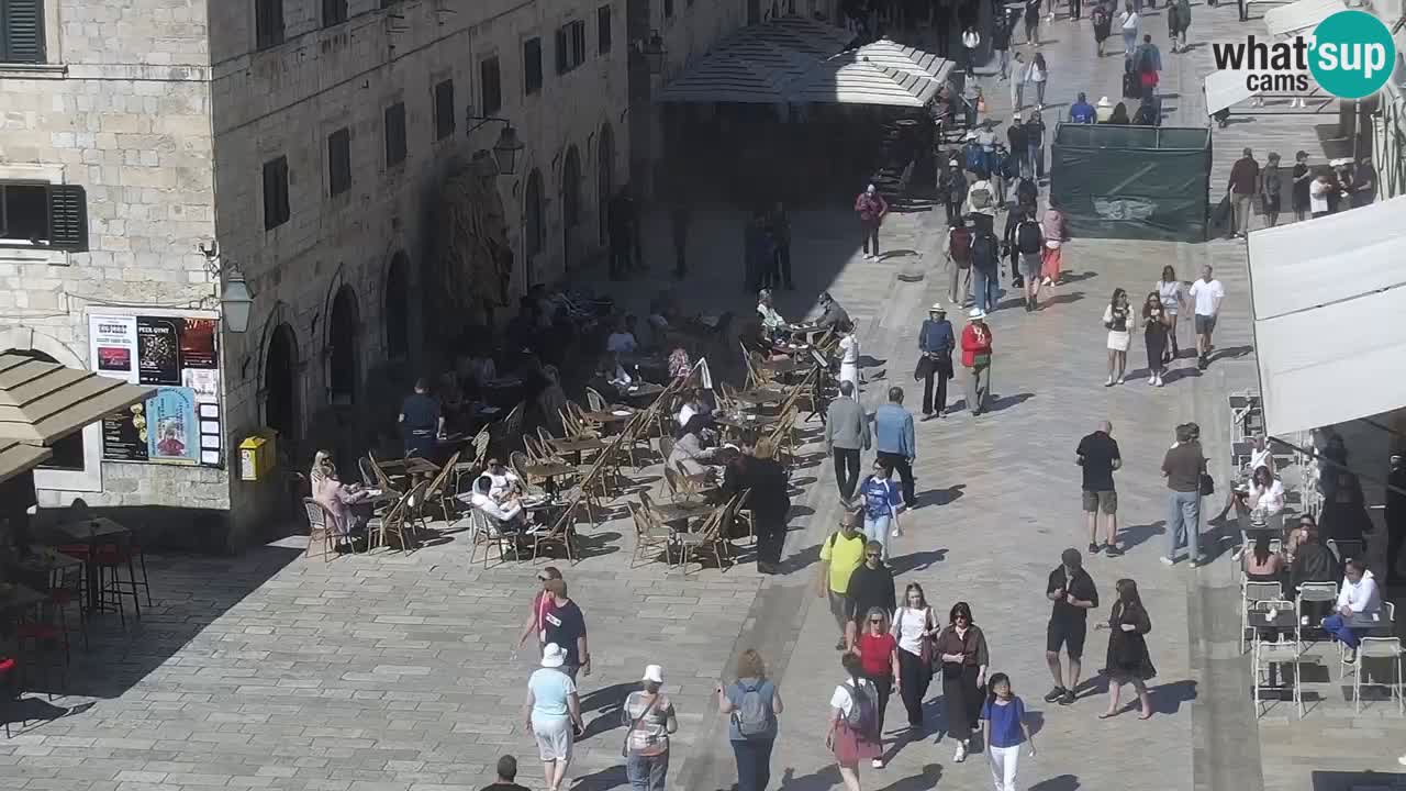 Live Webcam Dubrovnik Stradun