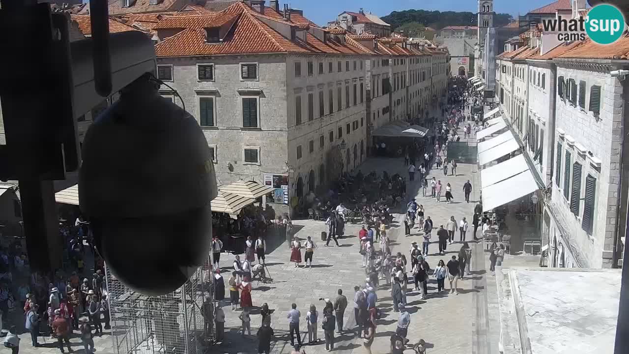 Webcam Ragusa (Dubrovnik) Stradun