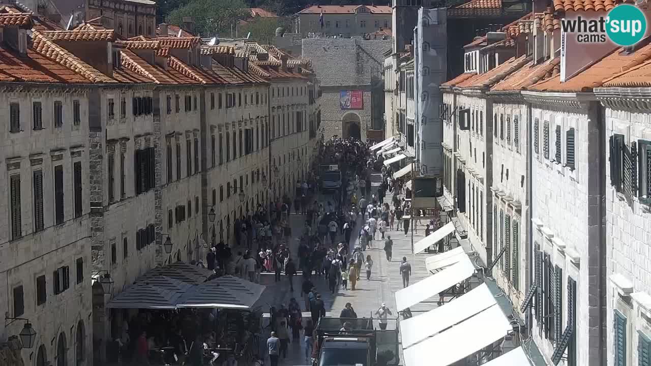 Kamera v živo Dubrovnik Stradun / Placa