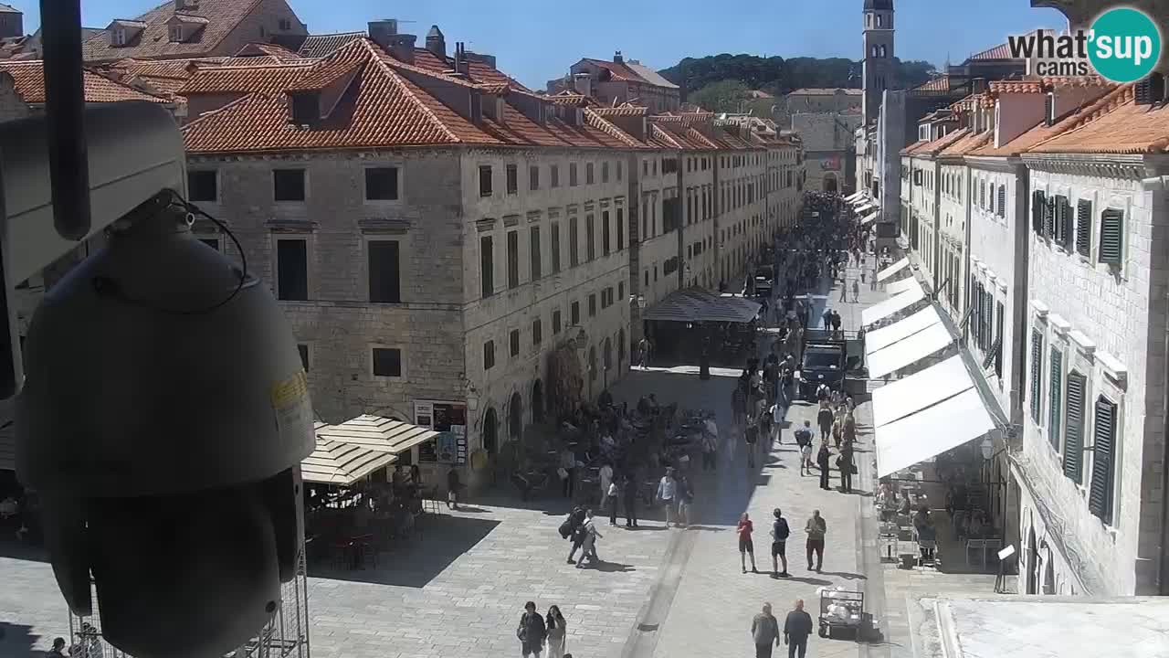 Kamera v živo Dubrovnik Stradun / Placa
