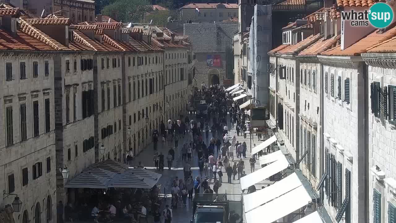 Webcam Ragusa (Dubrovnik) Stradun