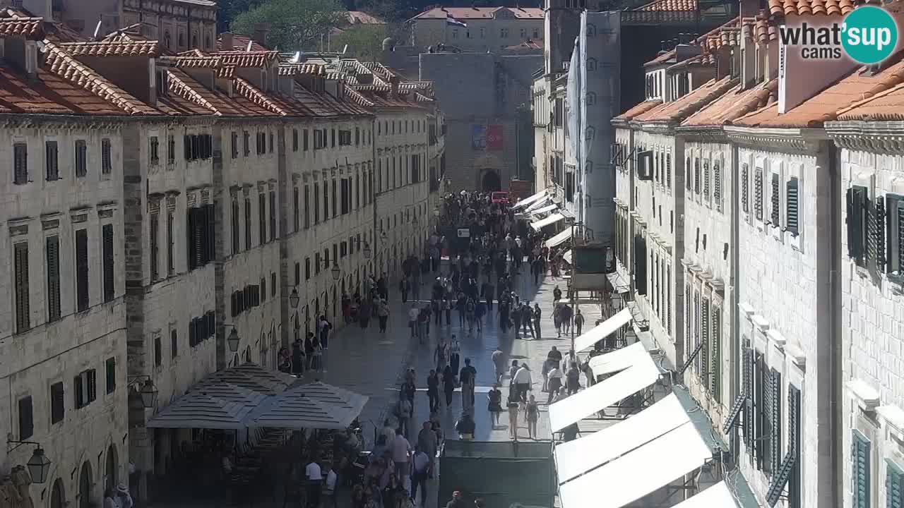 Webcam Ragusa (Dubrovnik) Stradun