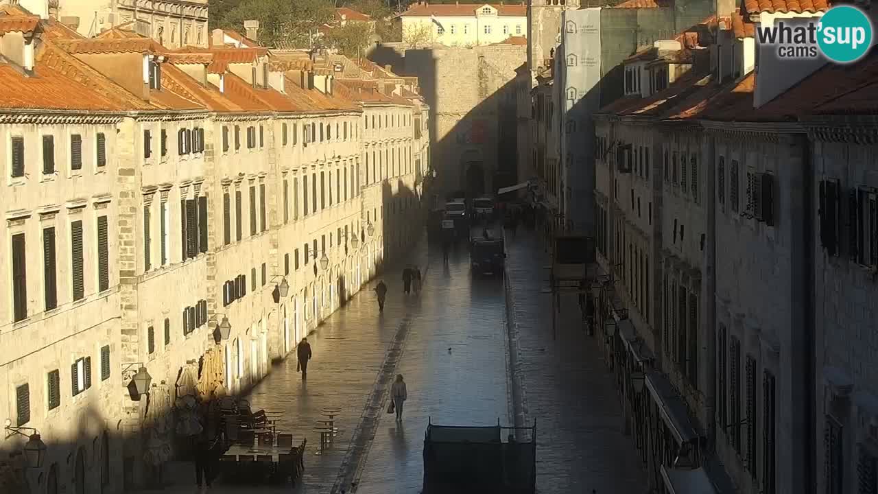 Live Webcam Dubrovnik Stradun