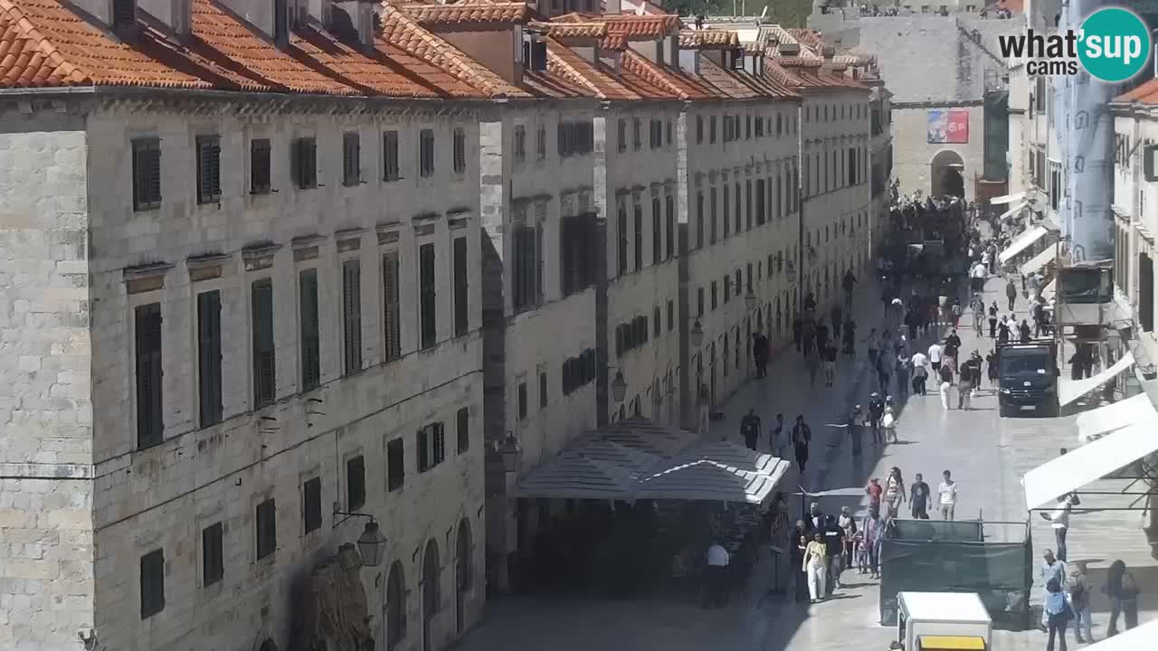 Live Webcam Dubrovnik Stradun