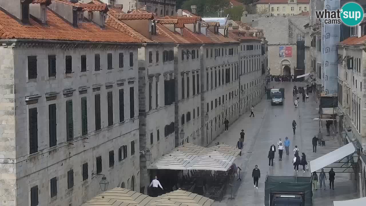 Live Webcam Dubrovnik Stradun
