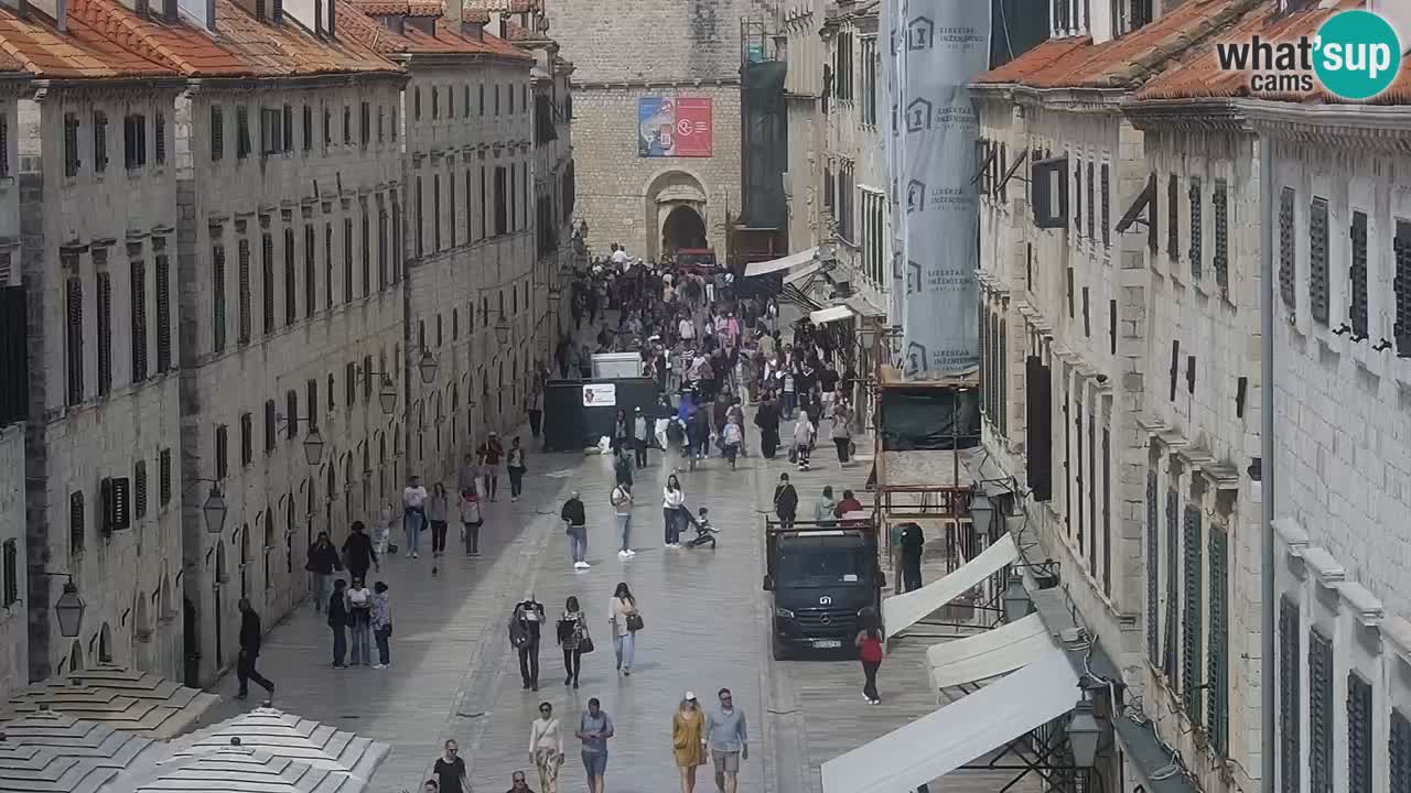 Live Webcam Dubrovnik Stradun