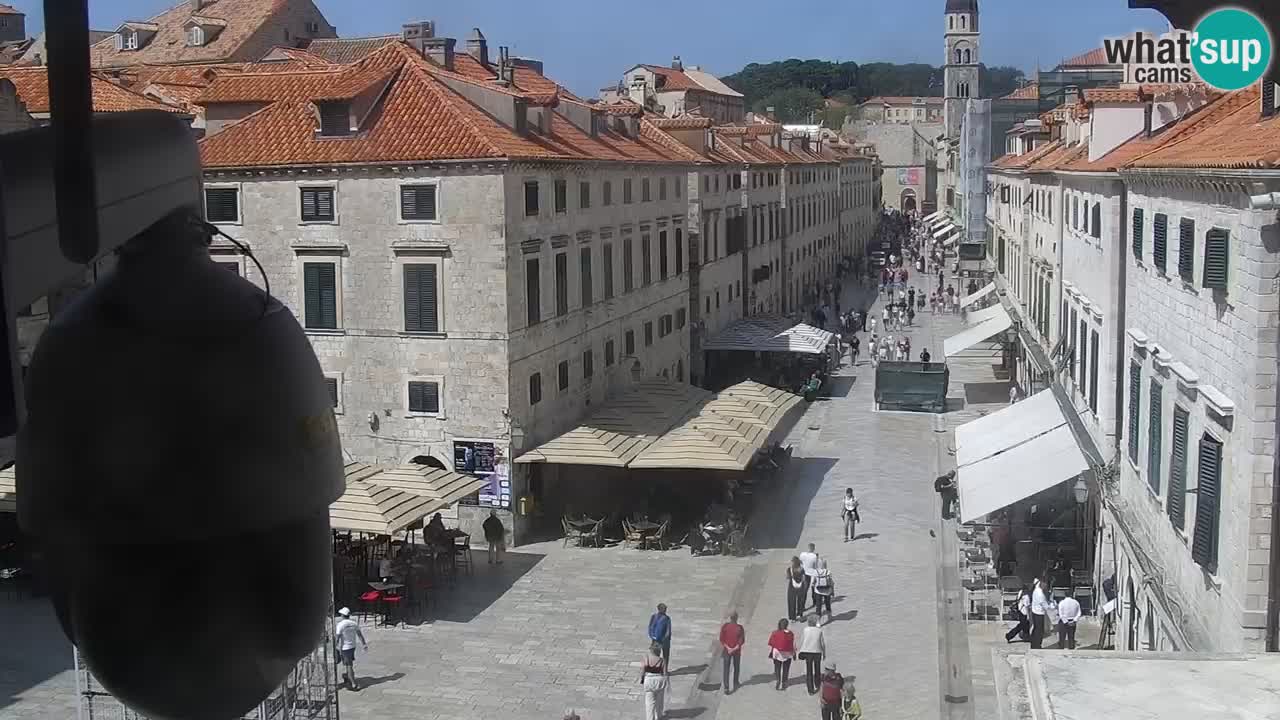 Live Webcam Dubrovnik Stradun