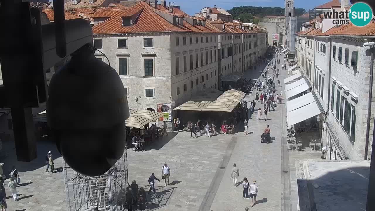 Live Webcam Dubrovnik Stradun