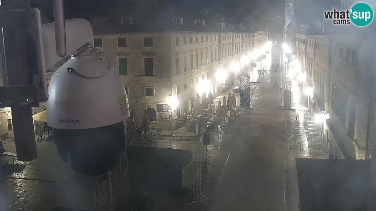 Webcam live Dubrovnik – panorama della città vecchia