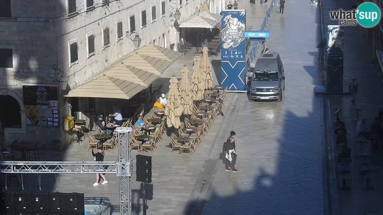 Kamera v živo Dubrovnik Stradun / Placa