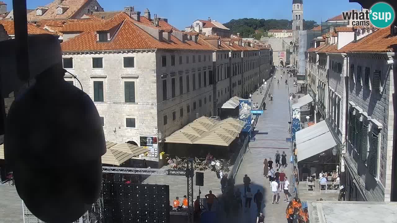 Live Webcam Dubrovnik Stradun