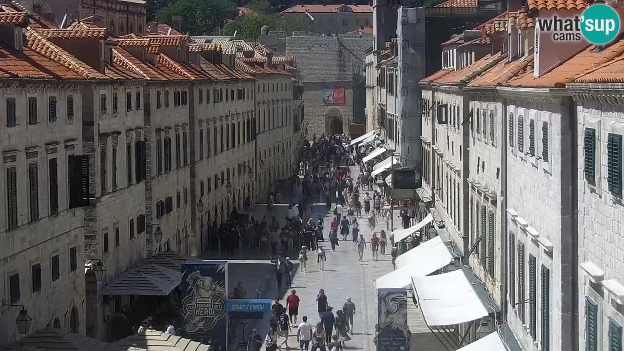 Live Webcam Dubrovnik Stradun
