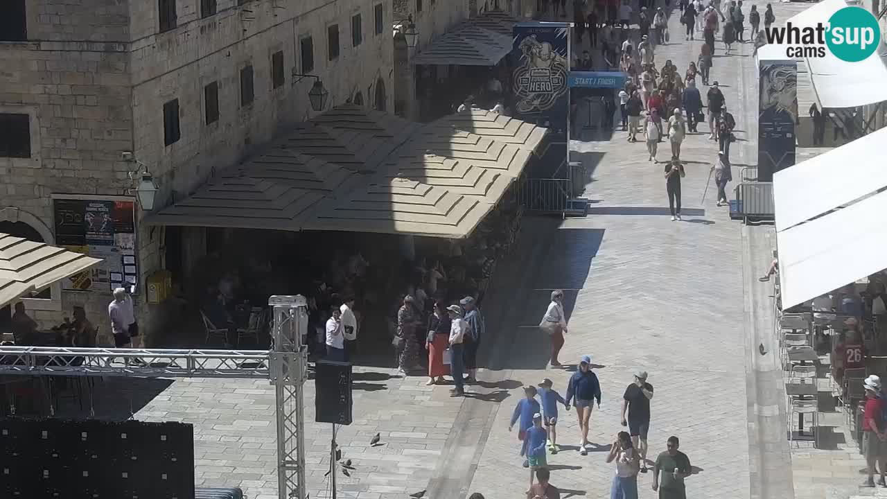 Webcam Ragusa (Dubrovnik) Stradun