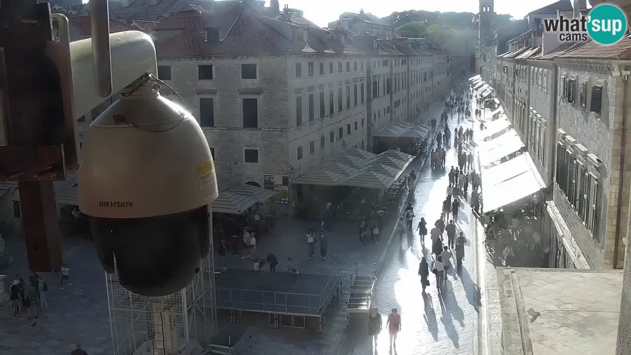 Live Webcam Dubrovnik Stradun