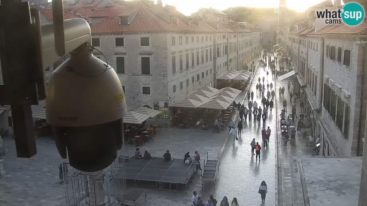 Live Webcam Dubrovnik Stradun