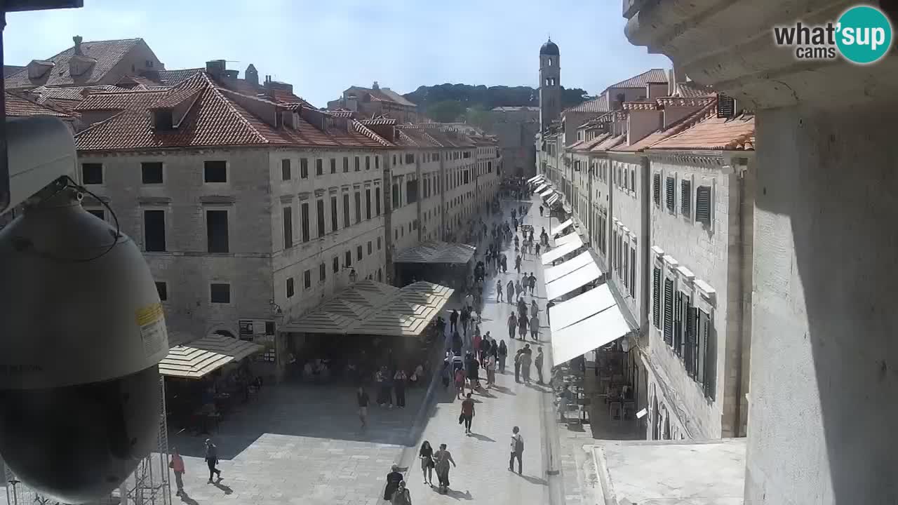 Live Webcam Dubrovnik Stradun
