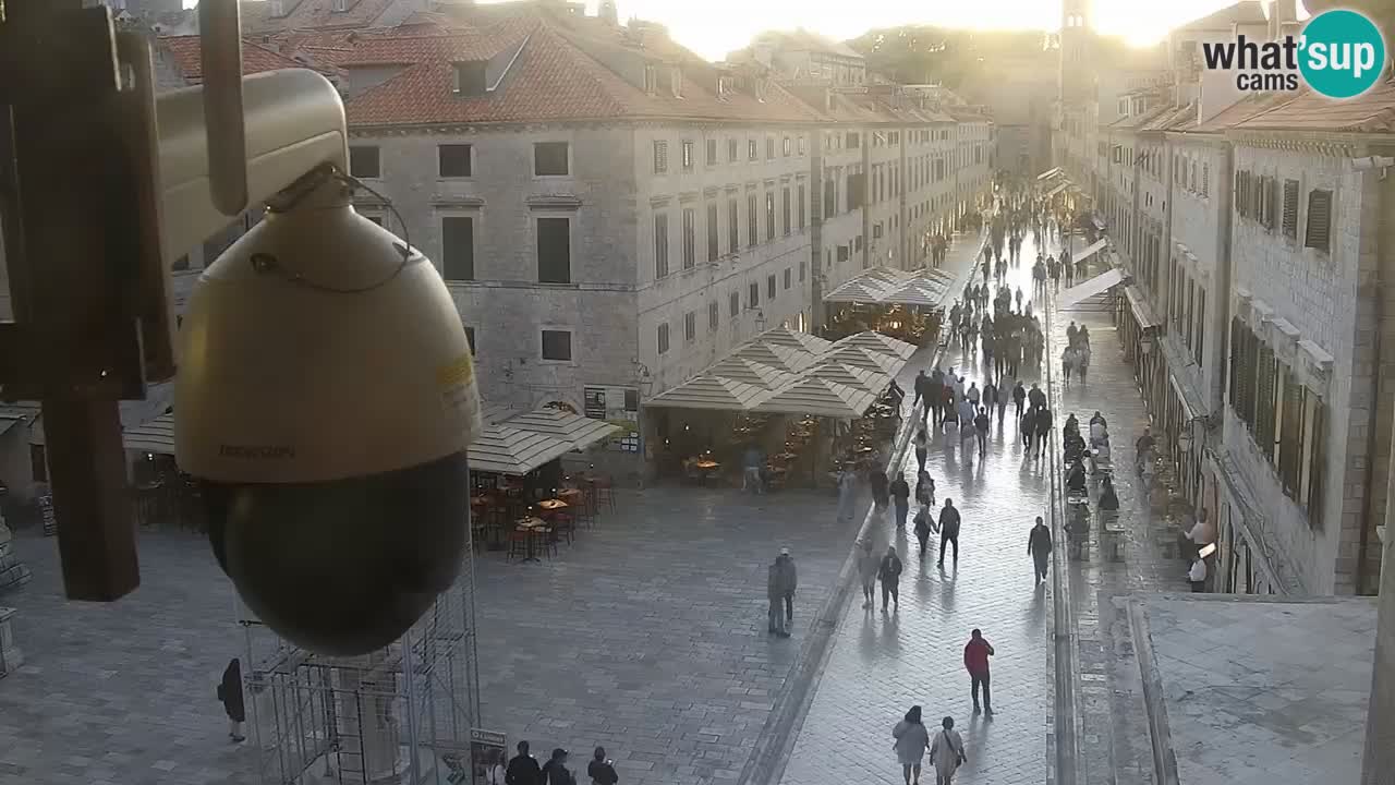 Live Webcam Dubrovnik Stradun
