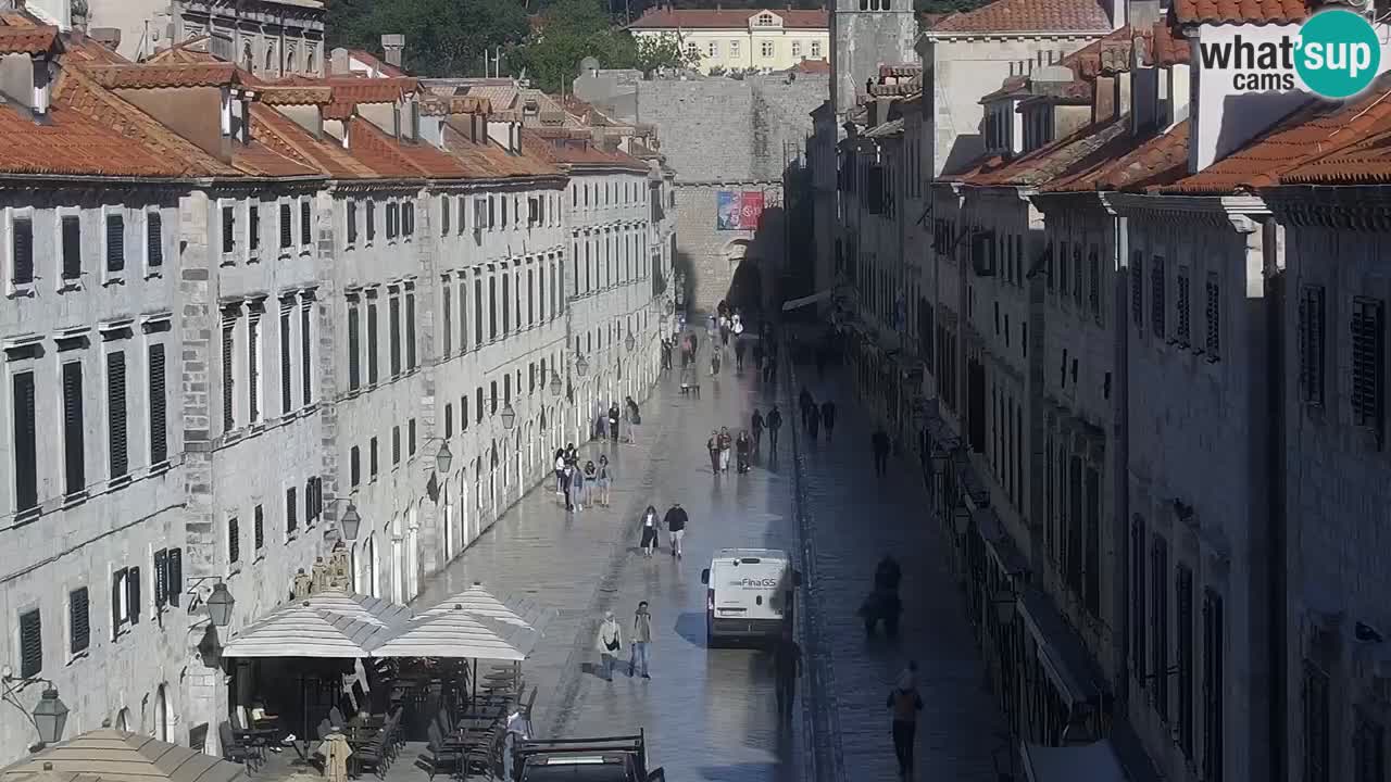 Live Webcam Dubrovnik Stradun