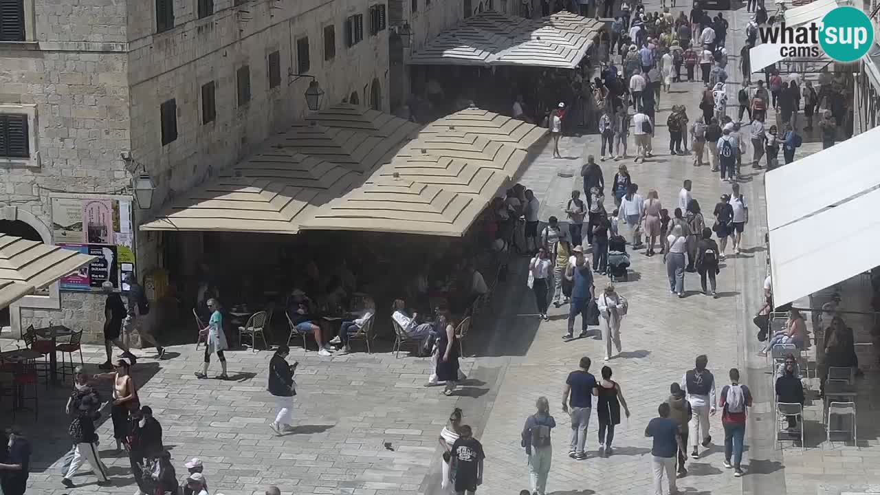 Kamera v živo Dubrovnik Stradun / Placa