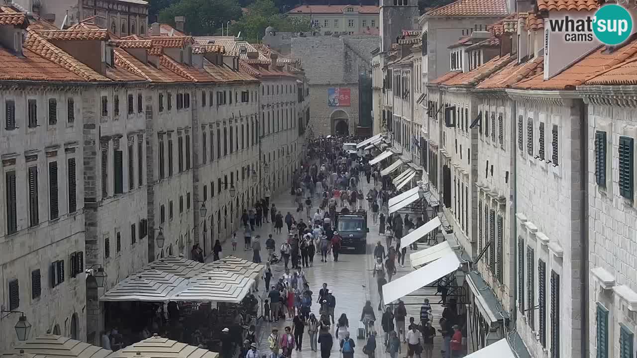 Live Webcam Dubrovnik Stradun