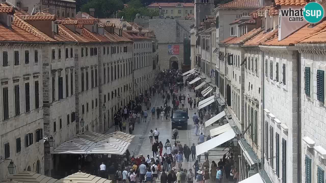 Live Webcam Dubrovnik Stradun