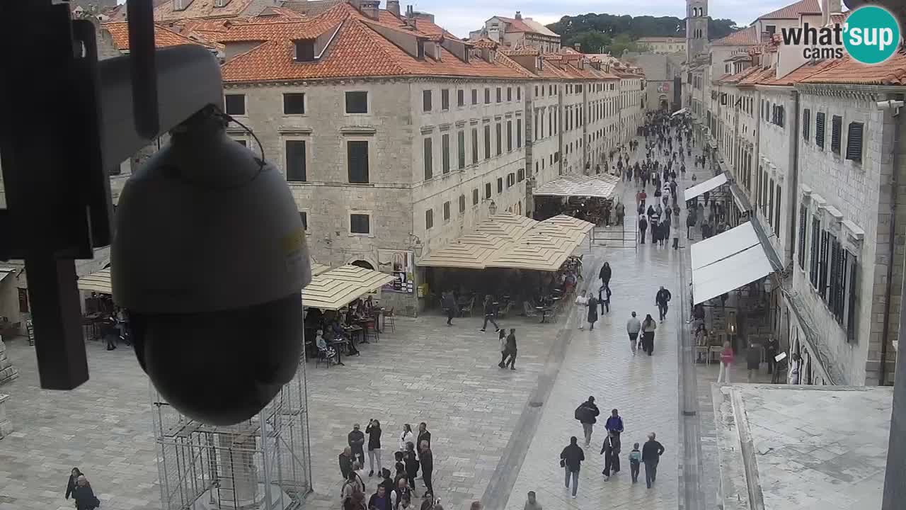 Kamera v živo Dubrovnik Stradun / Placa