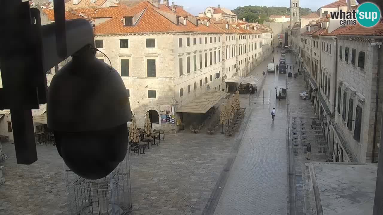 Live Webcam Dubrovnik Stradun