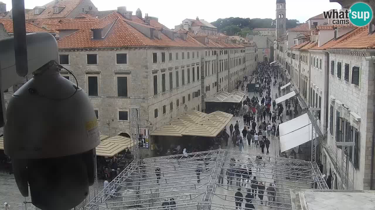 Live Webcam Dubrovnik Stradun
