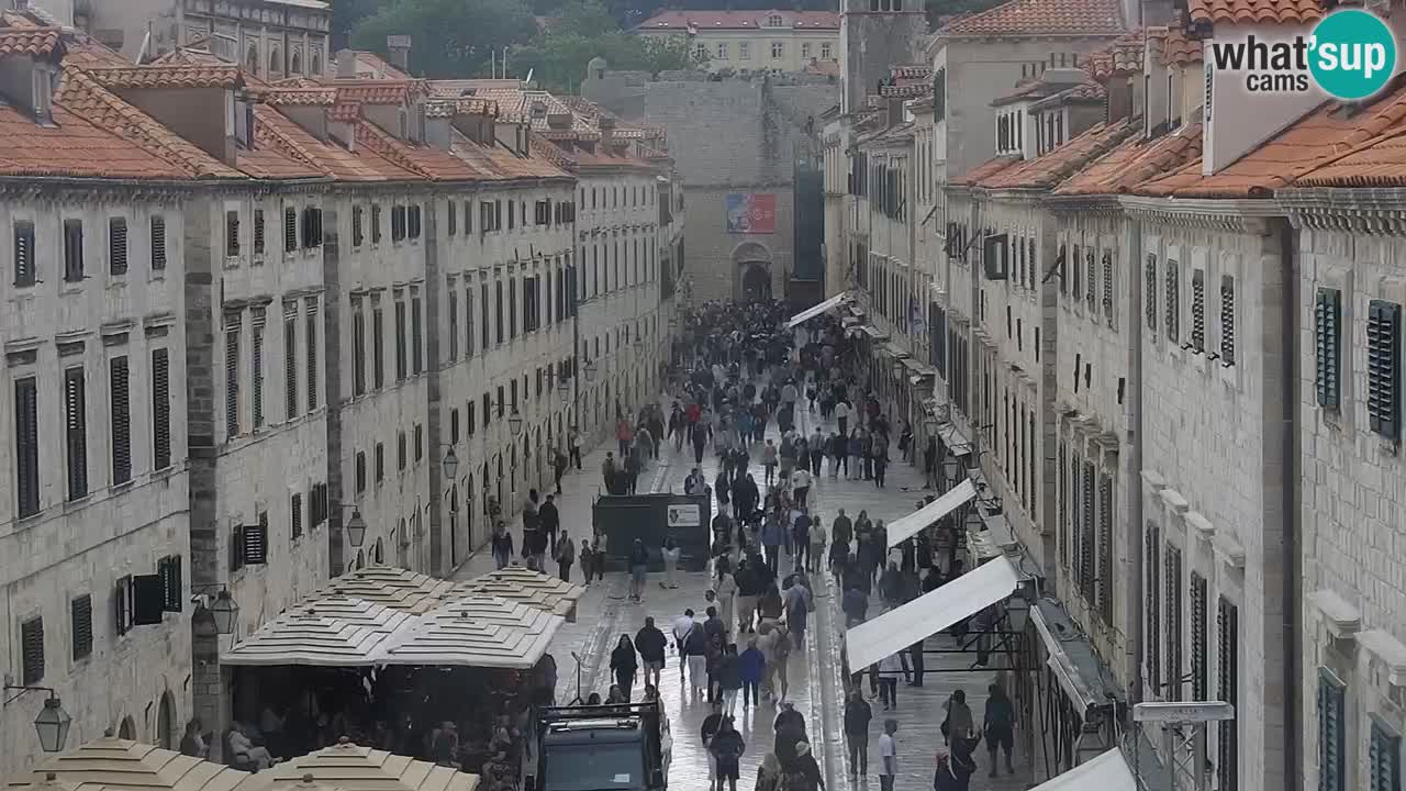 Live Webcam Dubrovnik Stradun