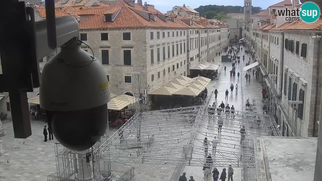 Webcam Ragusa (Dubrovnik) Stradun