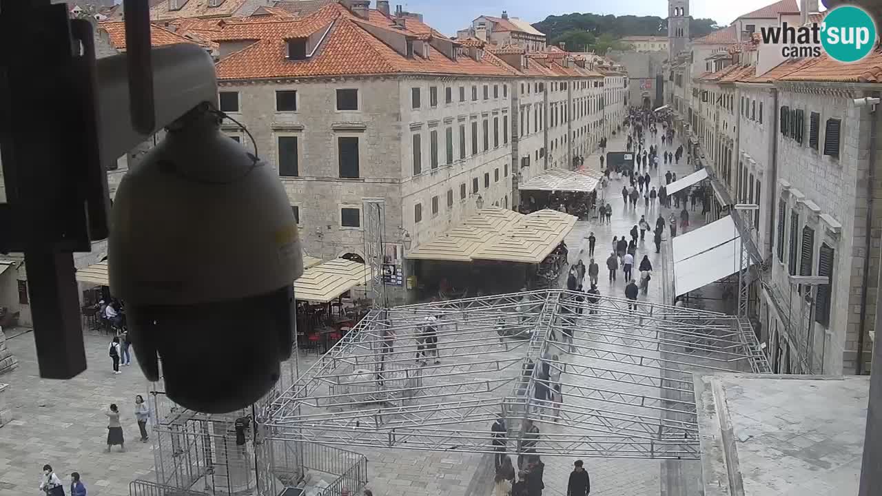 Live Webcam Dubrovnik Stradun